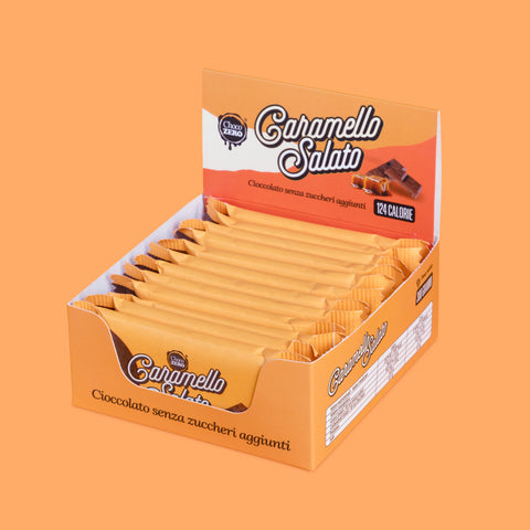 caramello salato scatola aperta