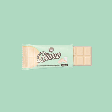 tavoletta aperta cioccolato bianco