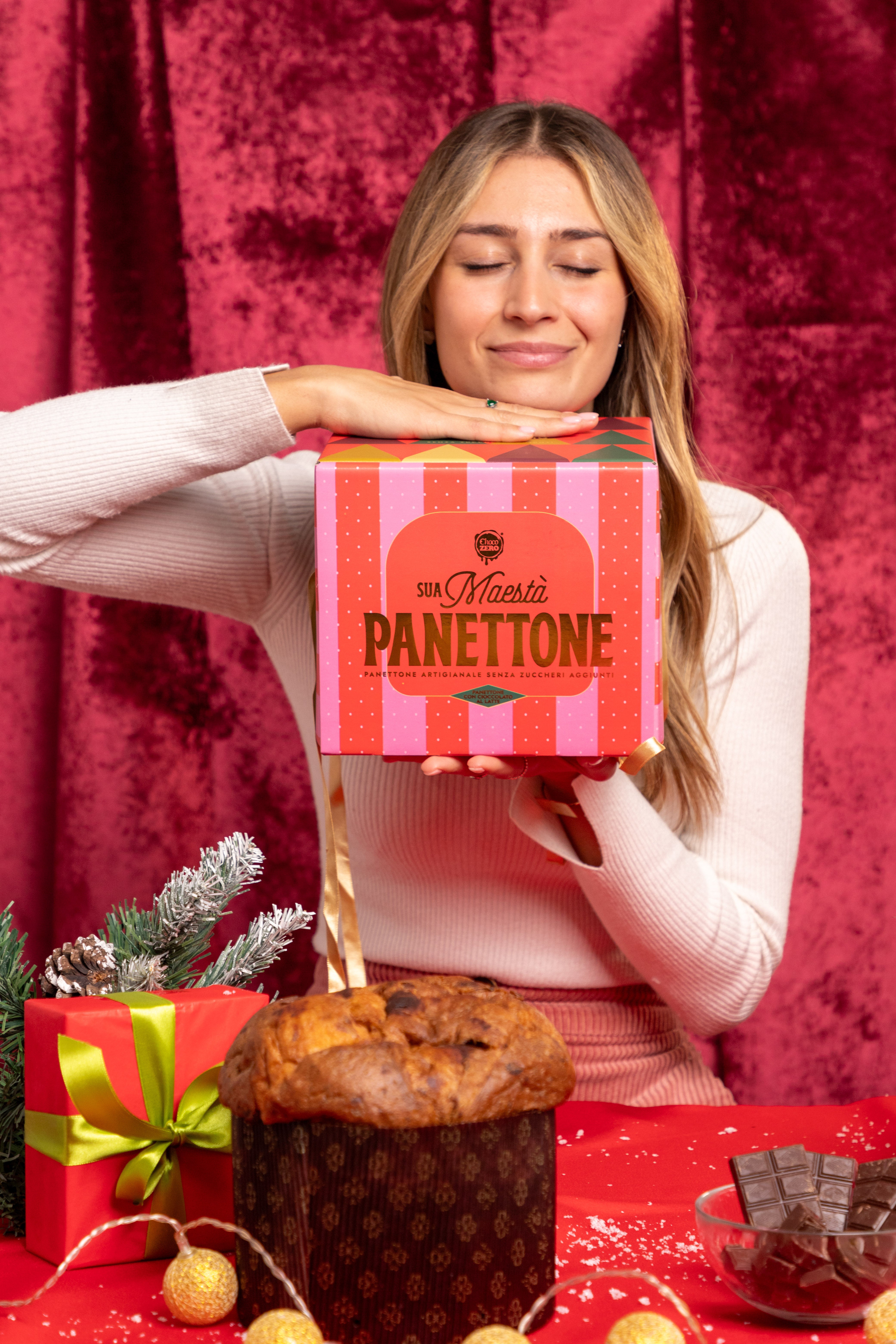 sua maestà panettone choco zero